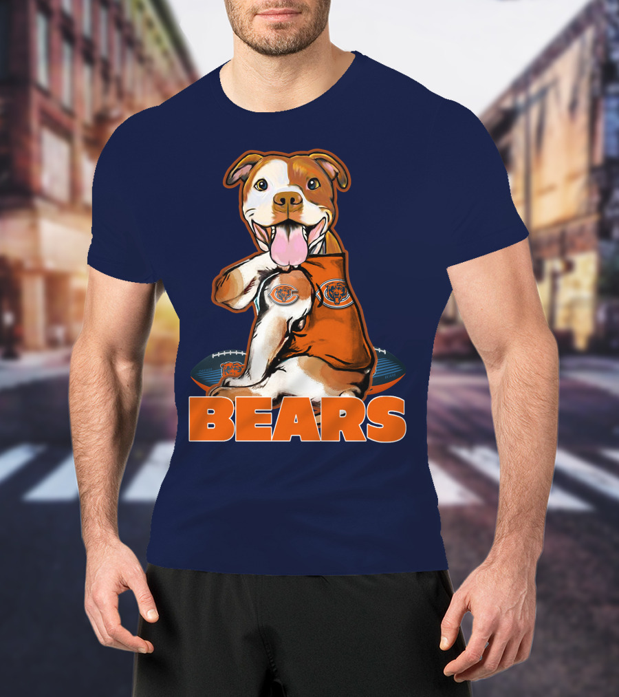 Pittbull Bears Football Chicago T-Shirt