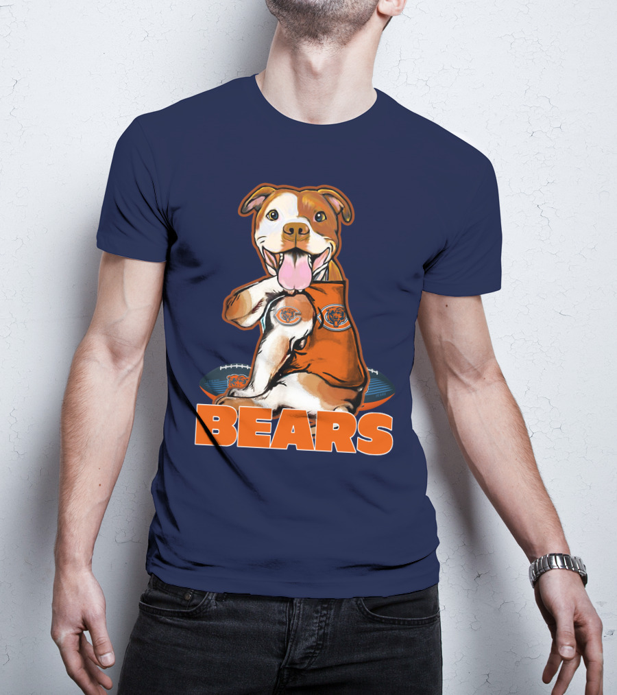Pittbull Bears Football Chicago T-Shirt