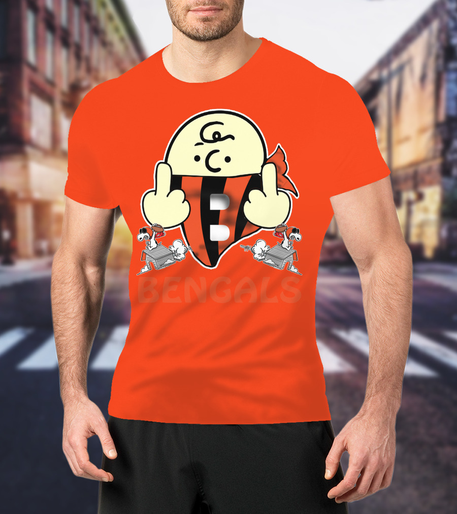 Bengals Snoopy Parody Cincinnati Football T-Shirt