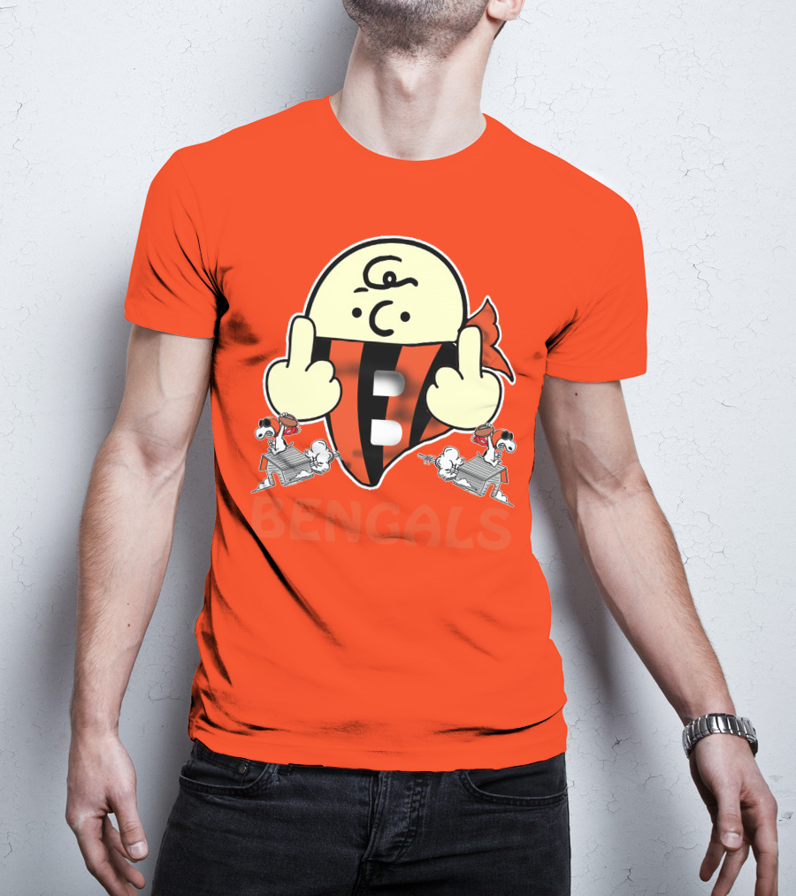 Bengals Snoopy Parody Cincinnati Football T-Shirt