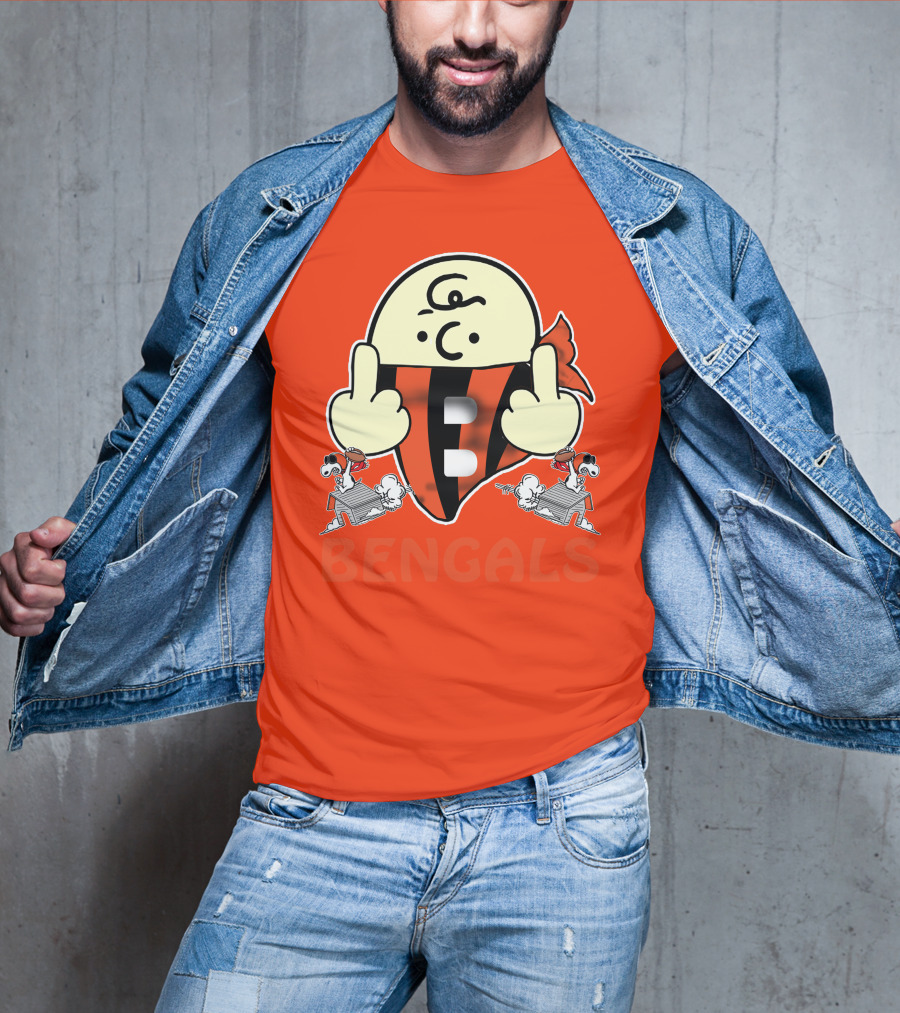 Bengals Snoopy Parody Cincinnati Football T-Shirt