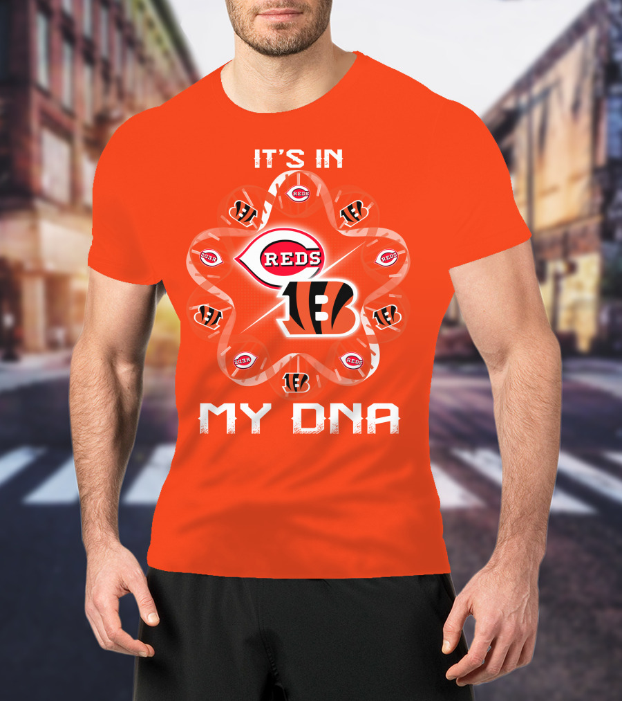 It's In My Dna Cincinnati Bengals Reds T-Shirt