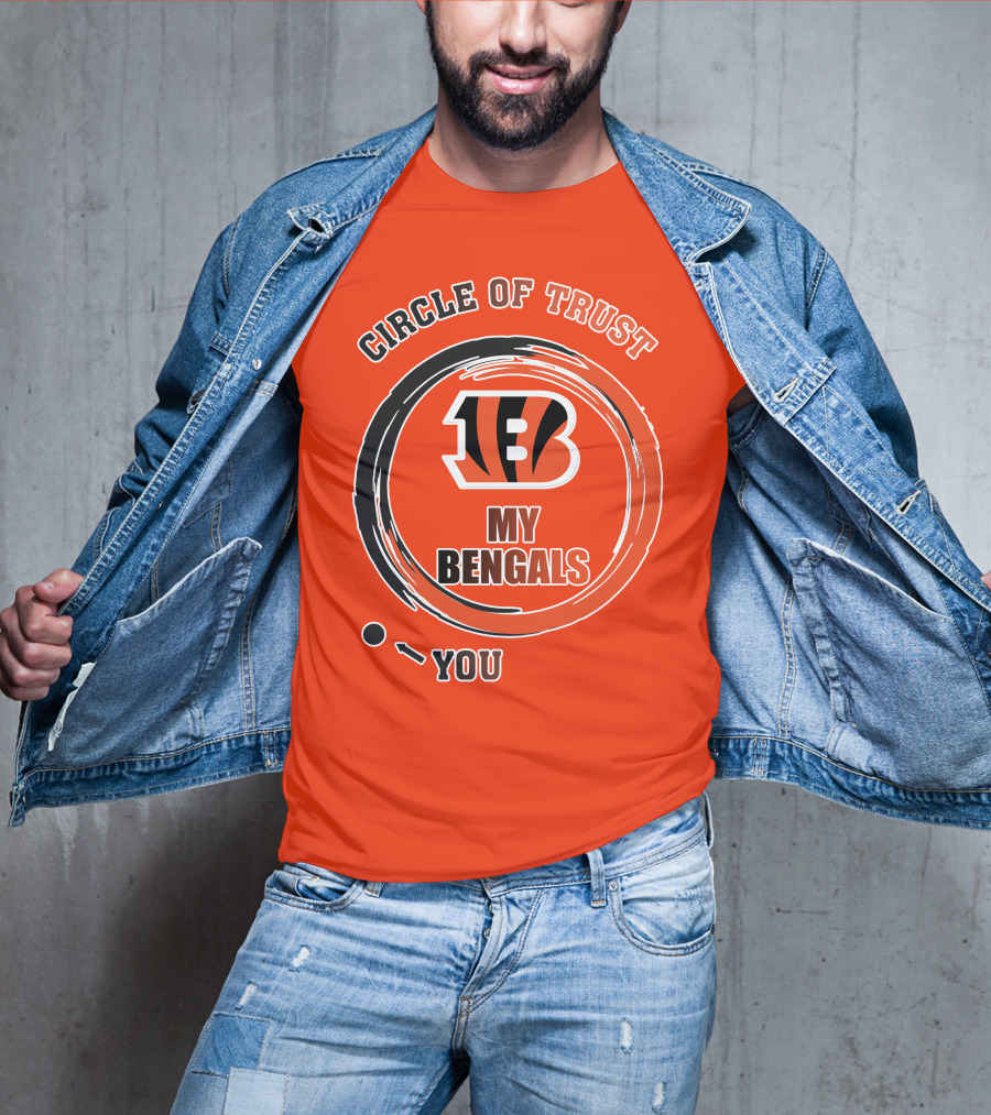 Circle Of Trust My Bengals Cincinnati Bengals T-Shirt