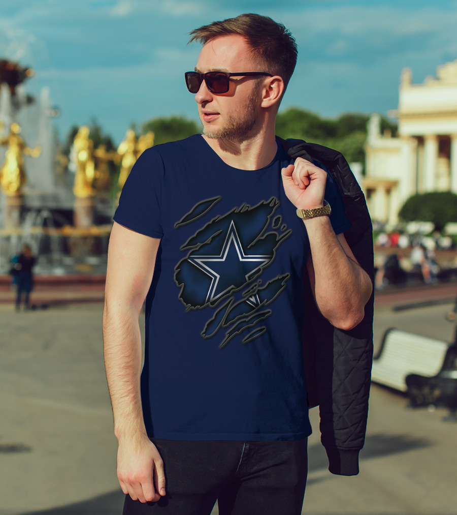 Torn Dallas Cowboys Star T-Shirt