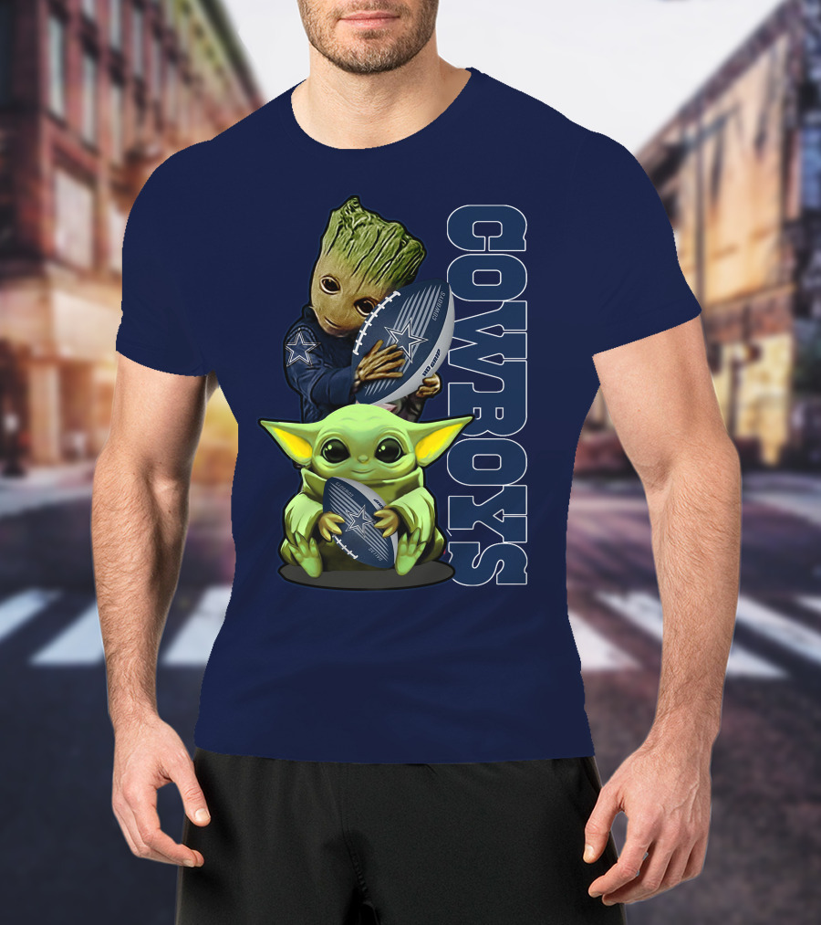 Grzd DALLAS COWBOYS COWBOYS Football Character T-Shirt