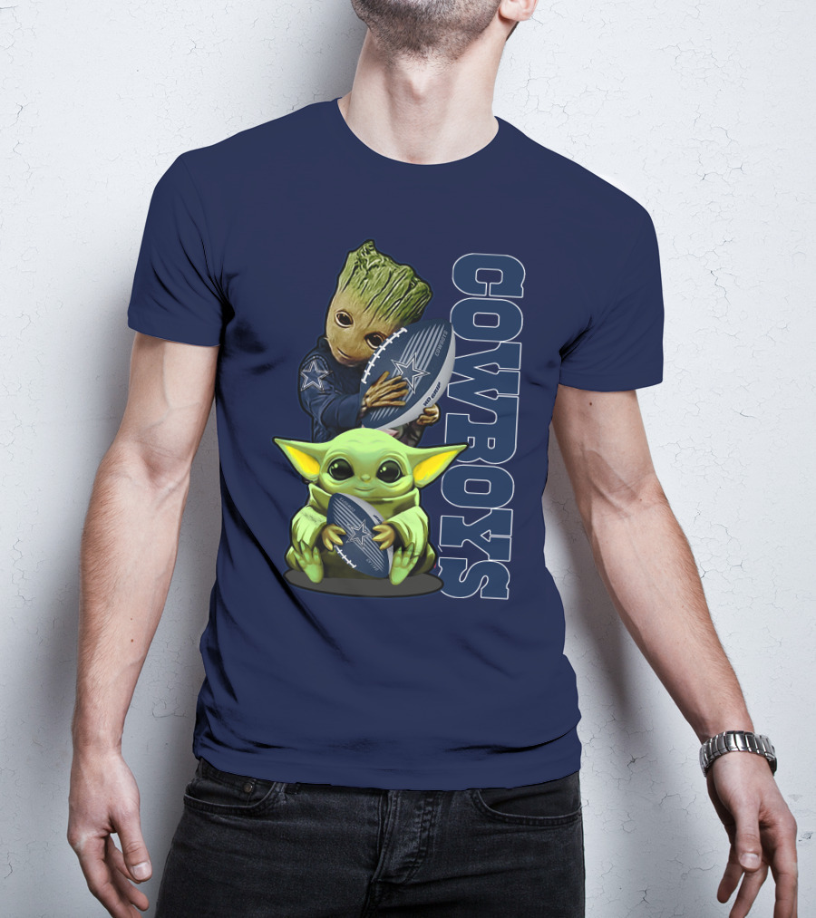 Grzd DALLAS COWBOYS COWBOYS Football Character T-Shirt