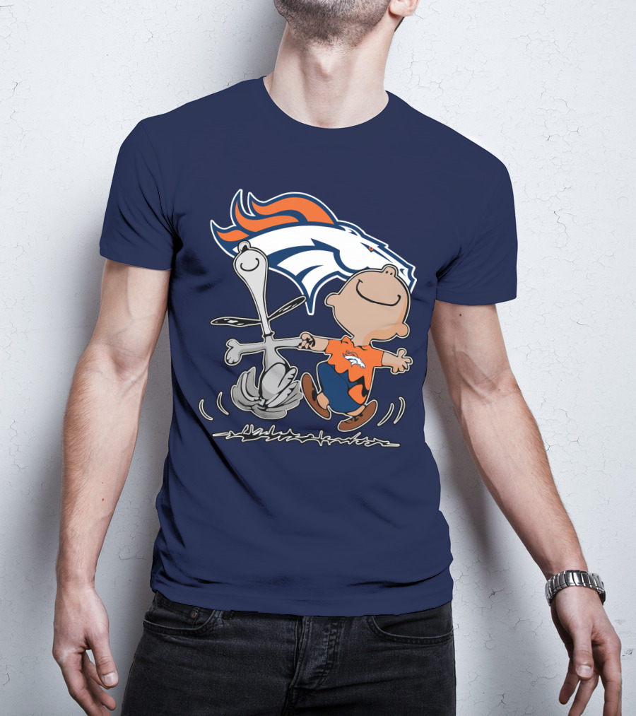 Denver Broncos Dancing Characters T-Shirt