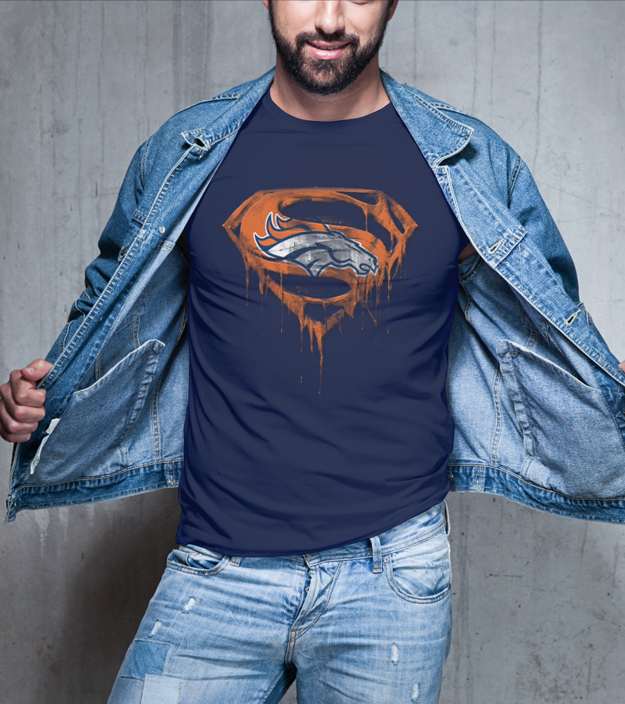 Denver Broncos Super Logo 81 T-Shirt