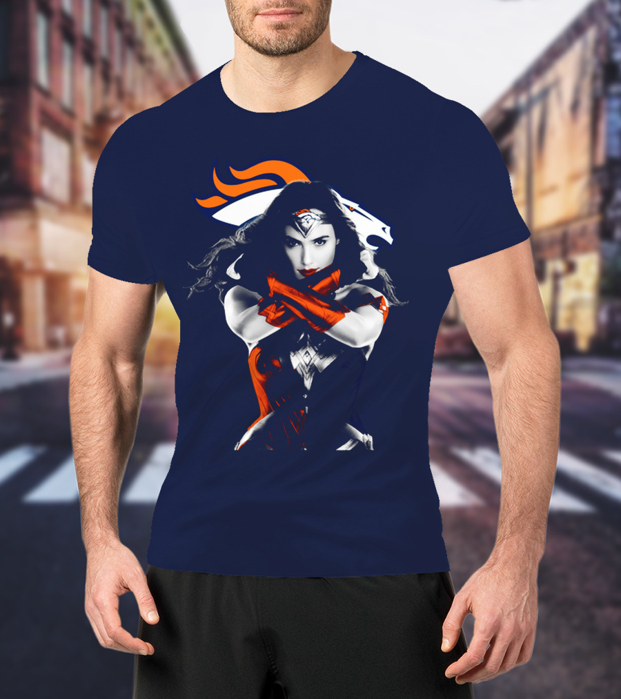 Denver Broncos Wonder Woman T-Shirt