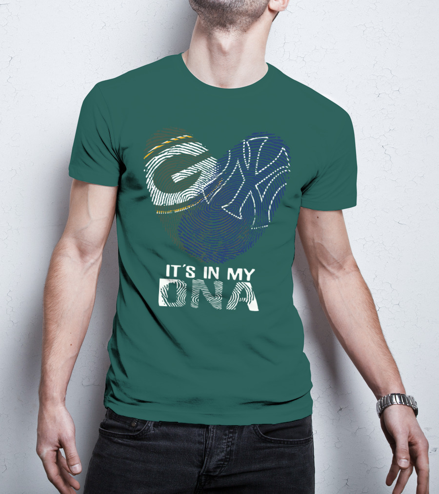Green Bay Packers 40 It's In My Dna T-Shirt