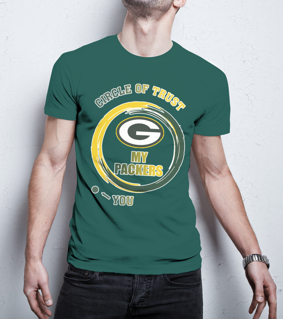 Circle Of Trust My Packers Green Bay Packers T-Shirt