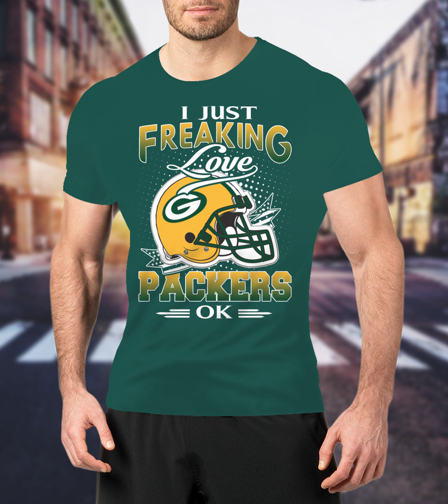 I Just Freaking Love Packers Ok T-Shirt