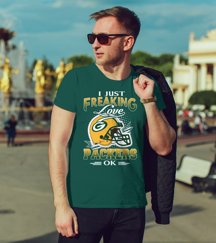 I Just Freaking Love Packers Ok T-Shirt