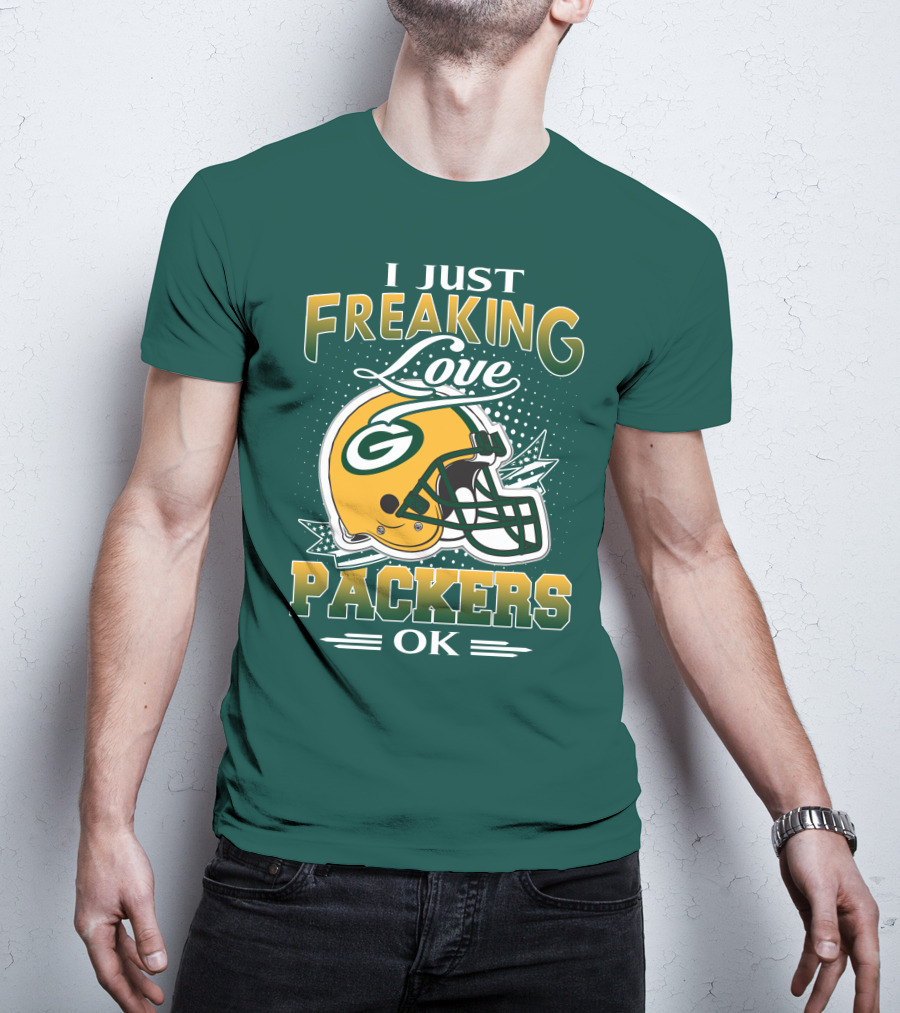 I Just Freaking Love Packers Ok T-Shirt