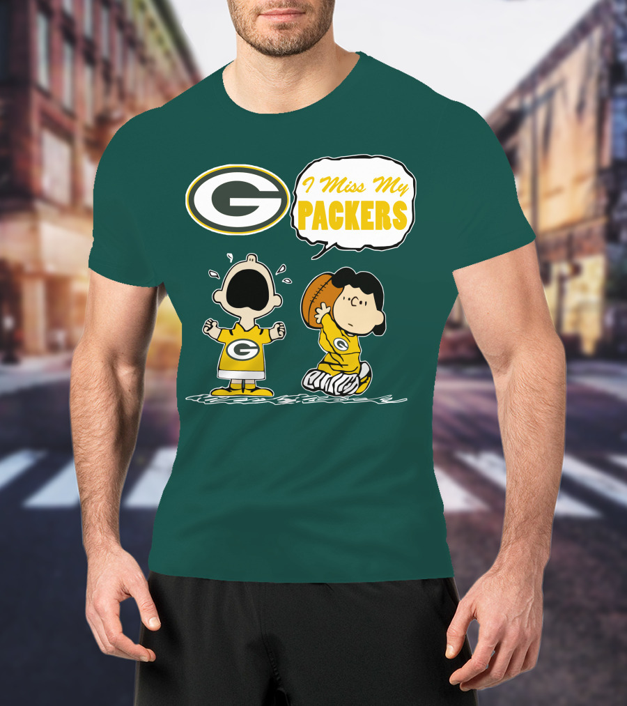 Green Bay Packers 09 I Miss My Packers T-Shirt