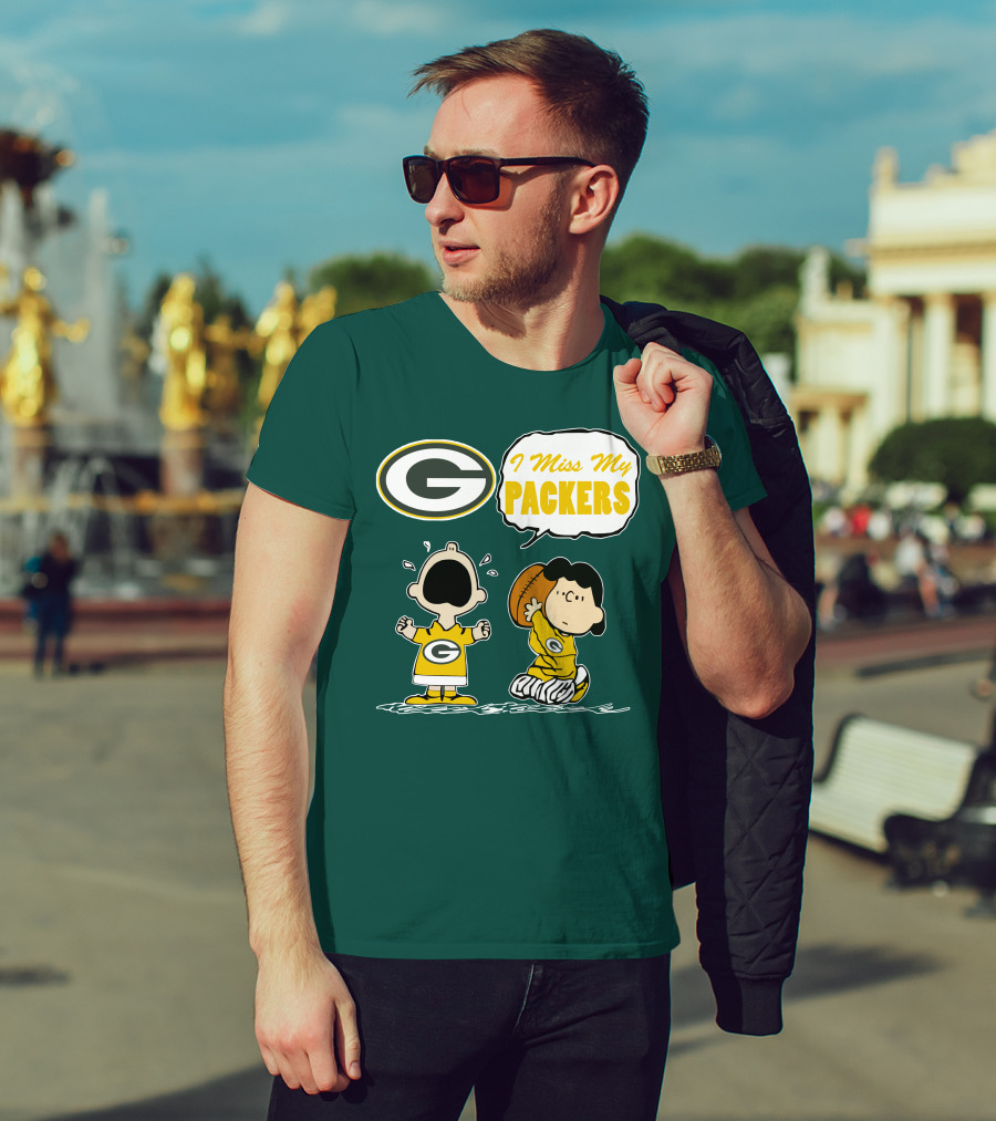 Green Bay Packers 09 I Miss My Packers T-Shirt