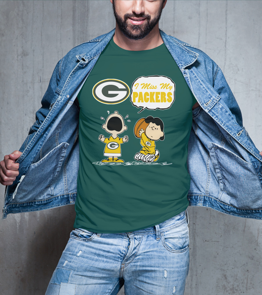 Green Bay Packers 09 I Miss My Packers T-Shirt