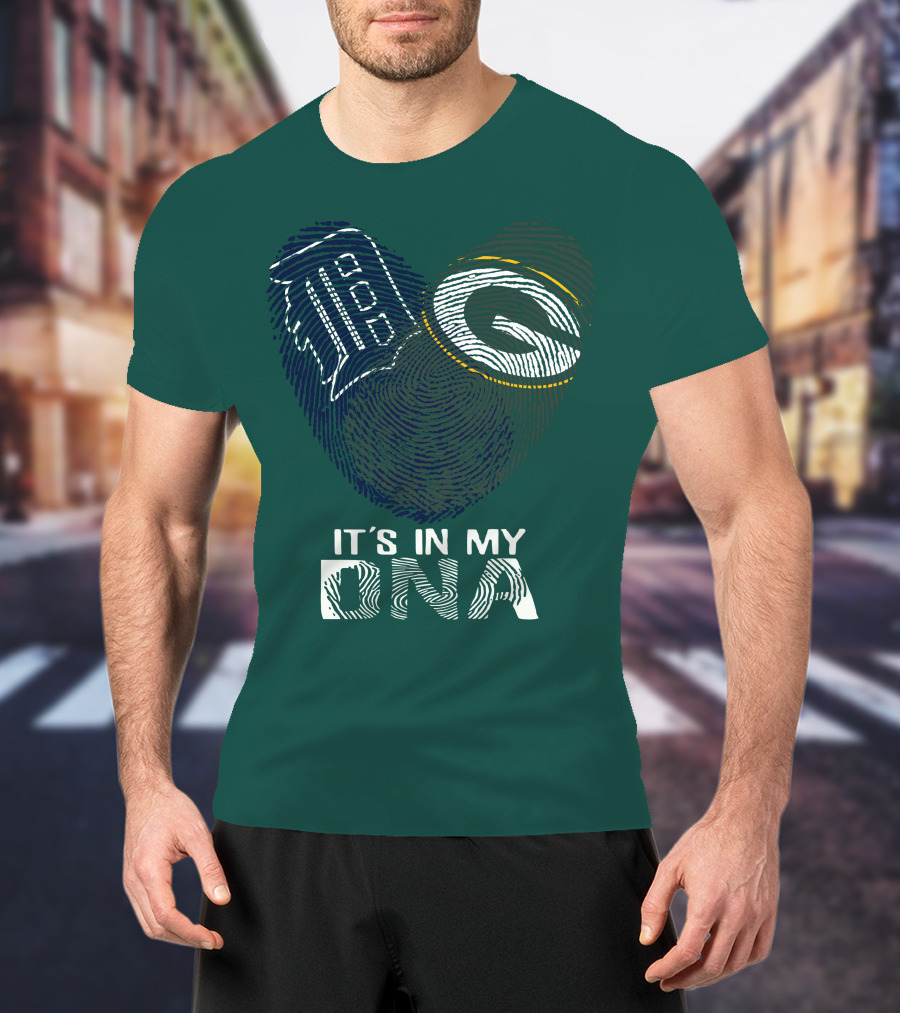 It's In My Dna Green Bay Packers 86 T-Shirt