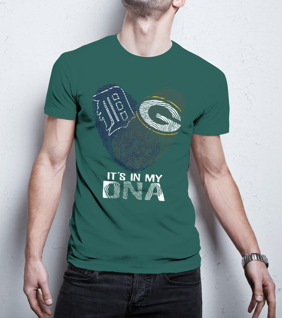 It's In My Dna Green Bay Packers 86 T-Shirt