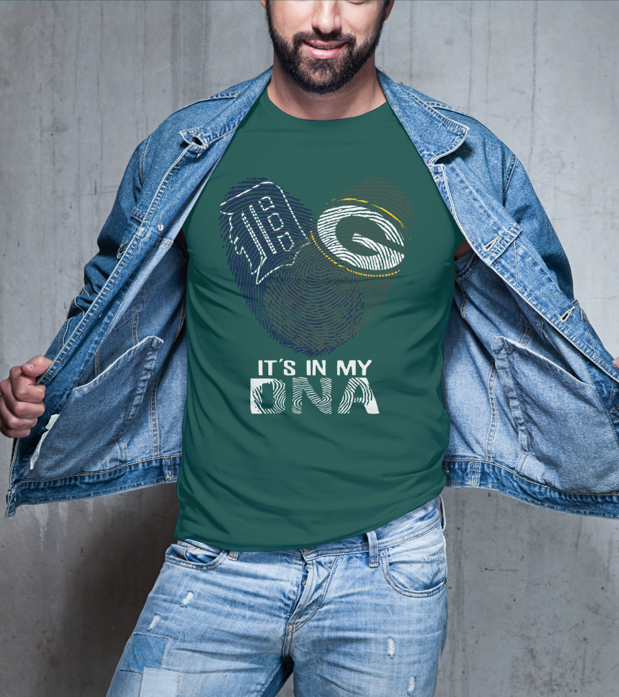 It's In My Dna Green Bay Packers 86 T-Shirt