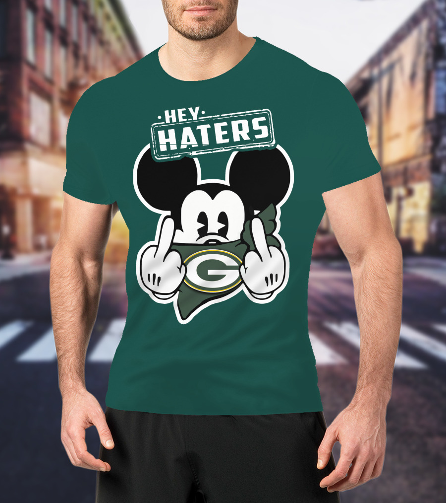 Hey Haters Mick Green Bay Packers T-Shirt