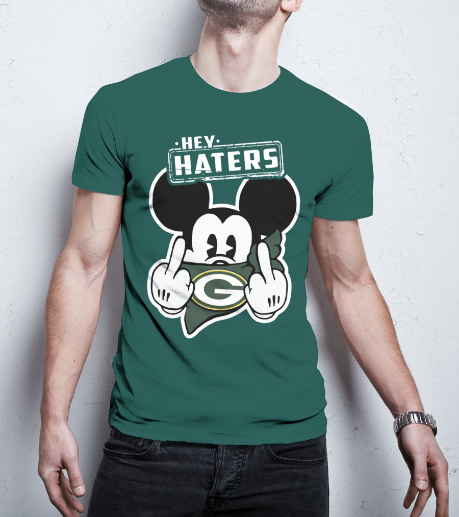 Hey Haters Mick Green Bay Packers T-Shirt