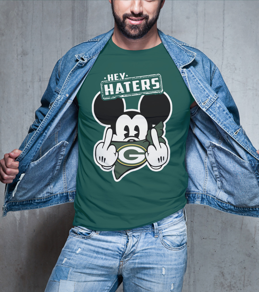 Hey Haters Mick Green Bay Packers T-Shirt