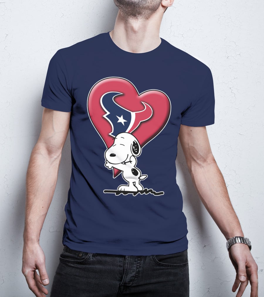 Snp Houston Texans Heart Embrace T-Shirt