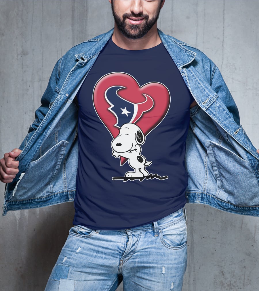 Snp Houston Texans Heart Embrace T-Shirt