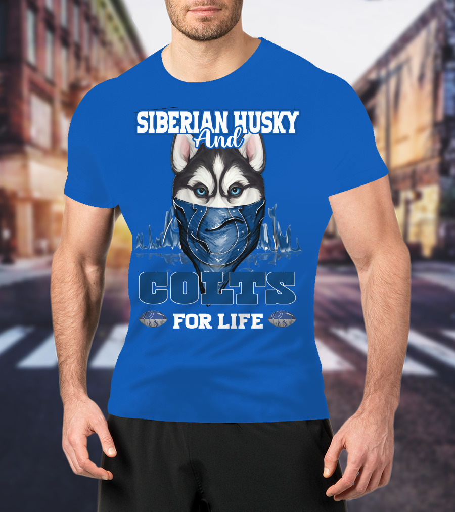 Siberian Husky And Colts For Life T-Shirt