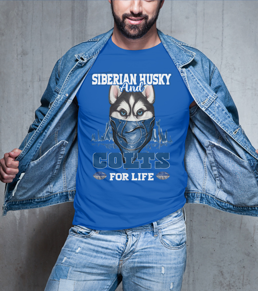 Siberian Husky And Colts For Life T-Shirt