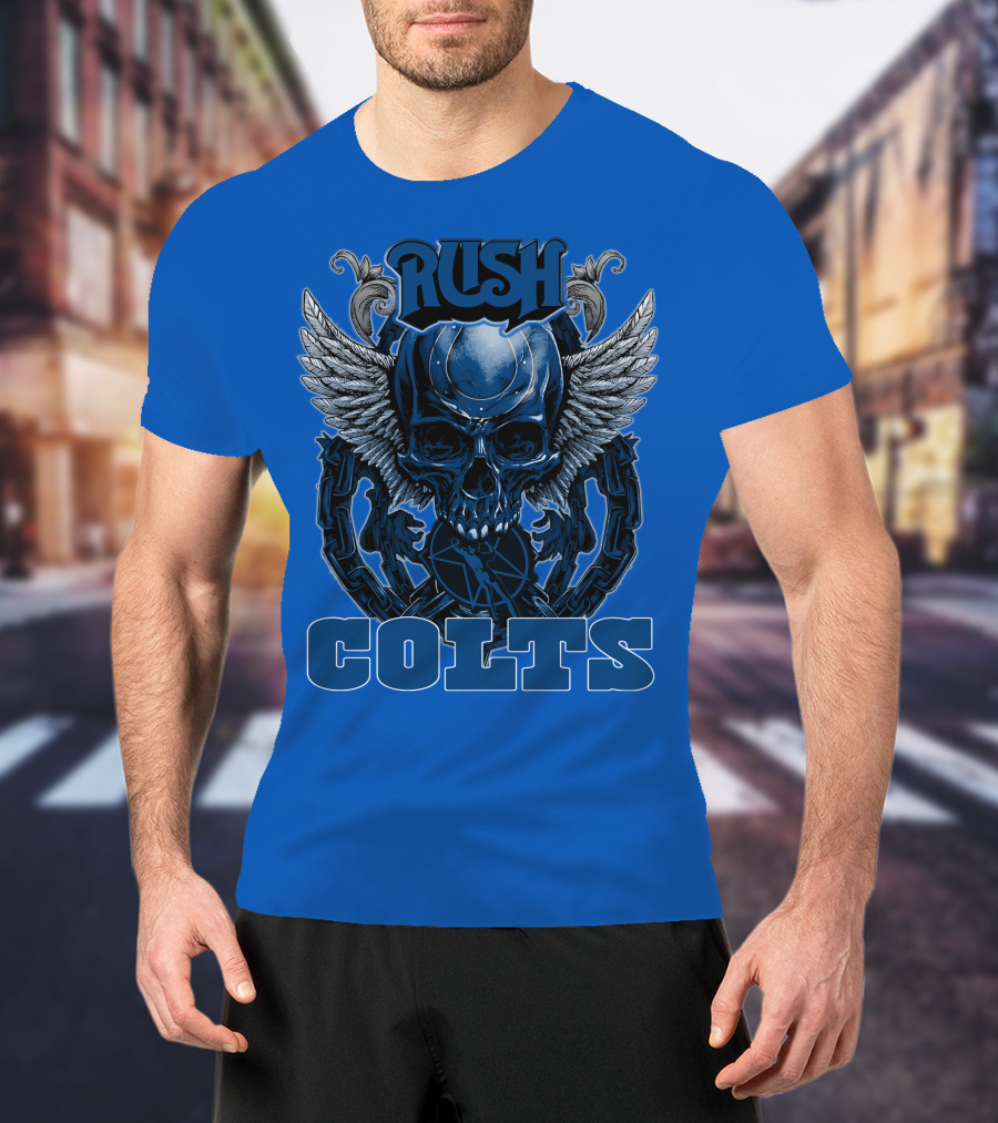 Rush Colts Skull Wings T-Shirt