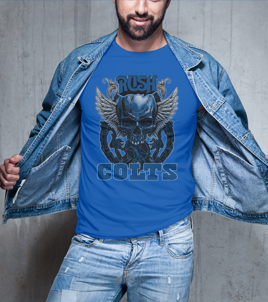 Rush Colts Skull Wings T-Shirt