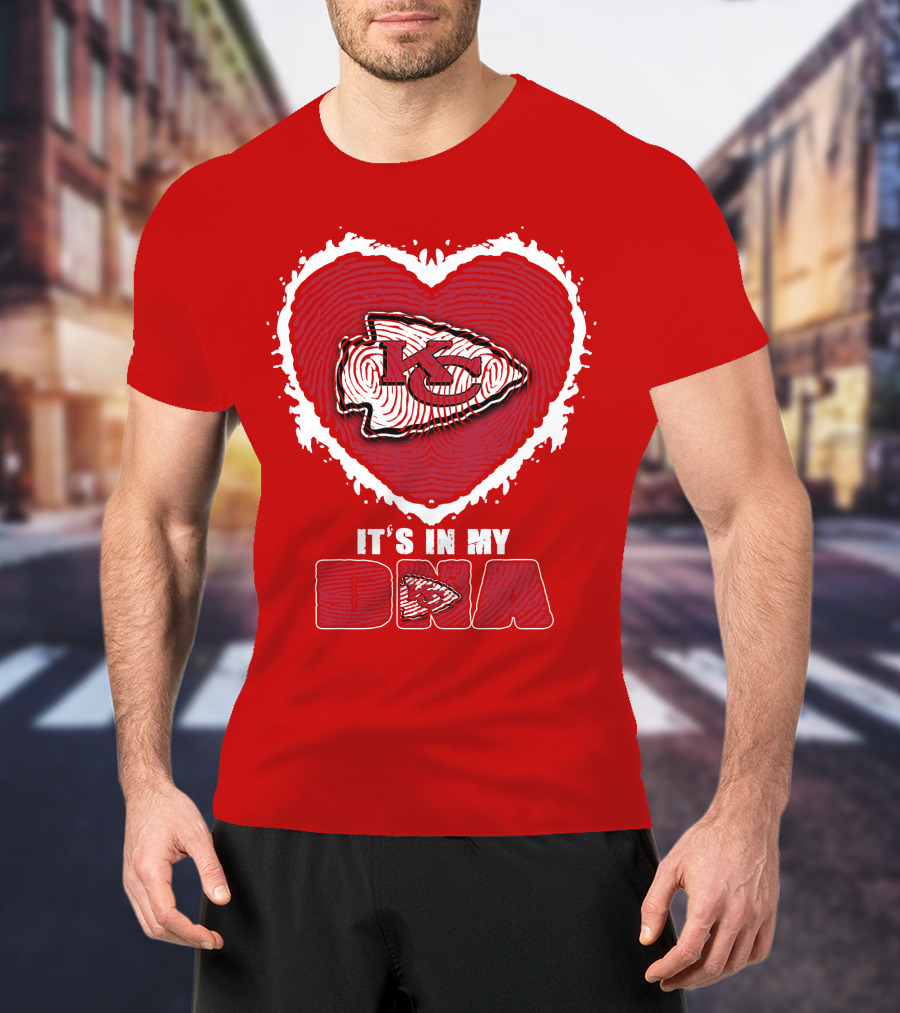 It's In My Dna Kansas City Chiefs T-Shirt