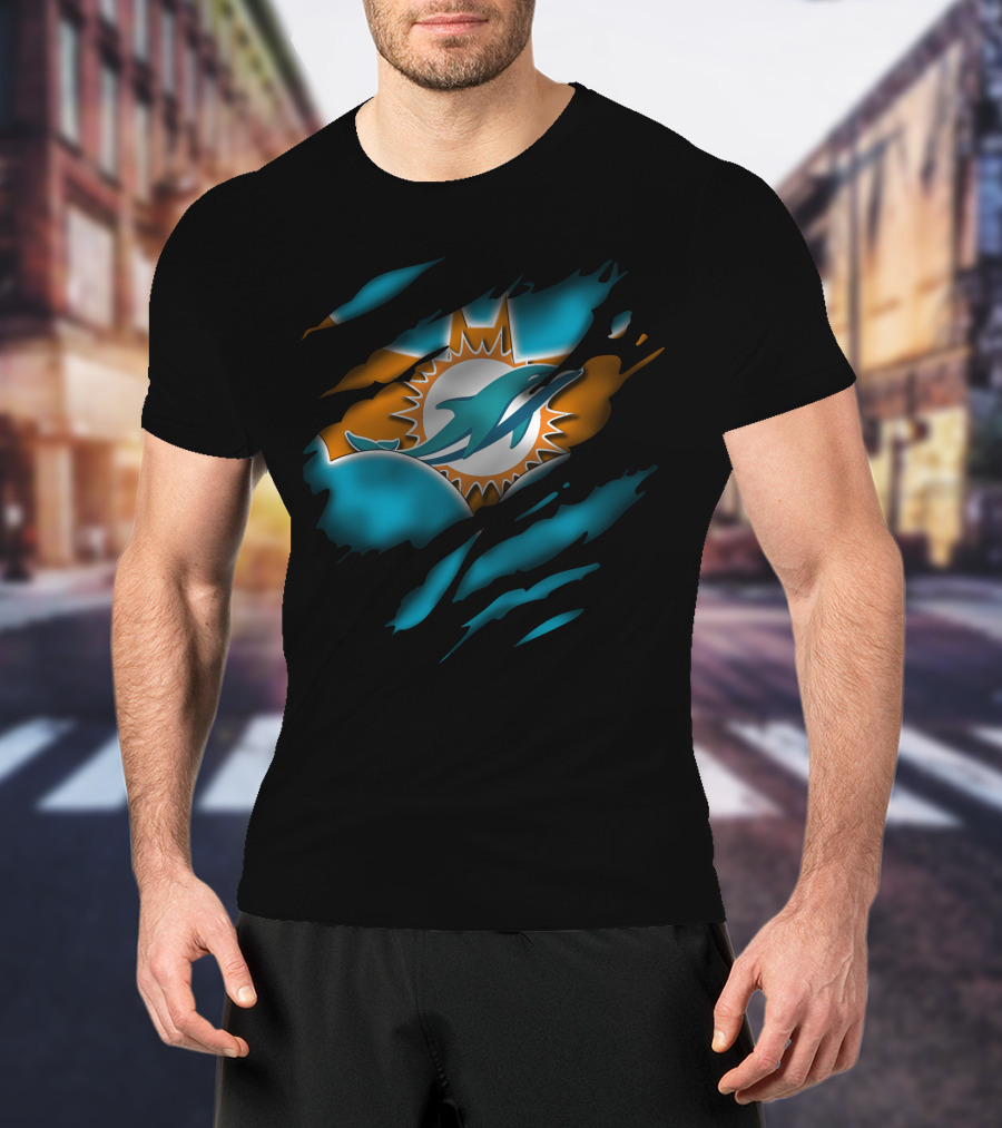 Miami Dolphins 42 Nfl Team T-Shirt