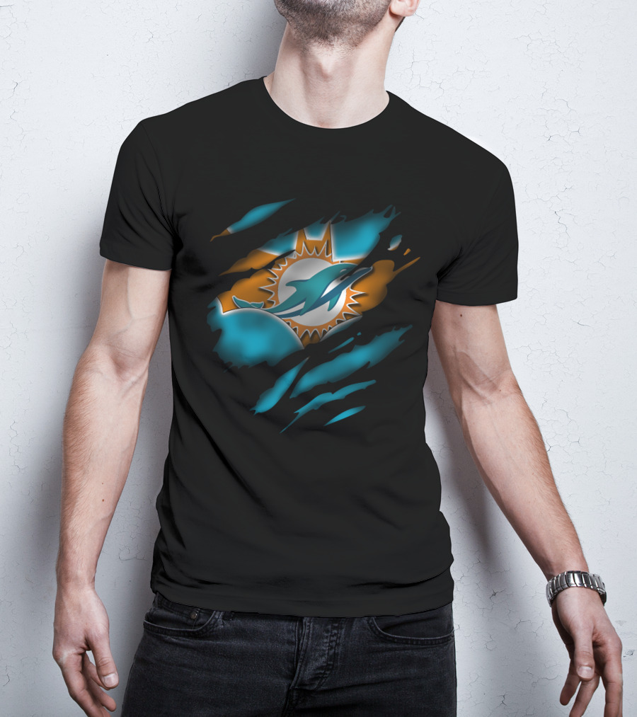 Miami Dolphins 42 Nfl Team T-Shirt