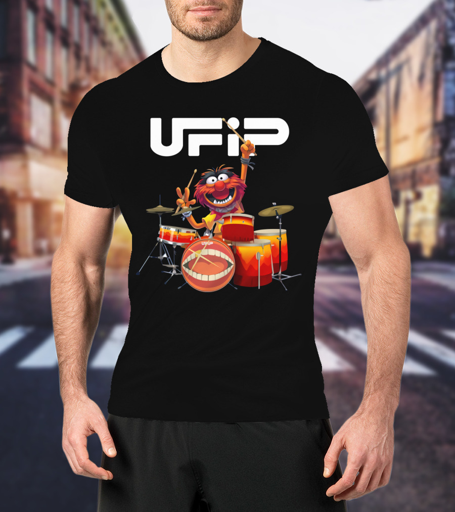 The Muppet Show Animal Playing Drums UFIP T-Shirt