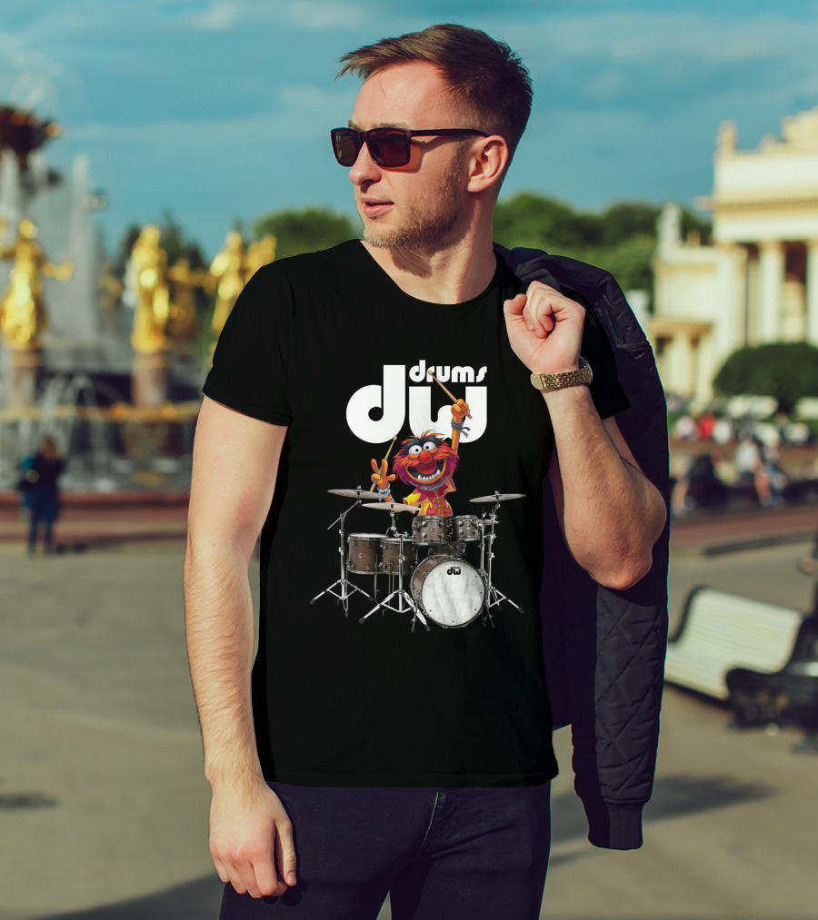 The Muppets Animal DW Drums T-Shirt