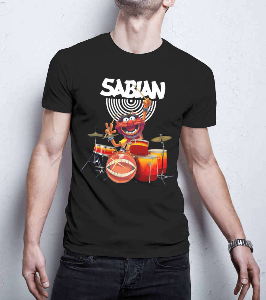 The Muppets Animal Sabian Drums T-Shirt