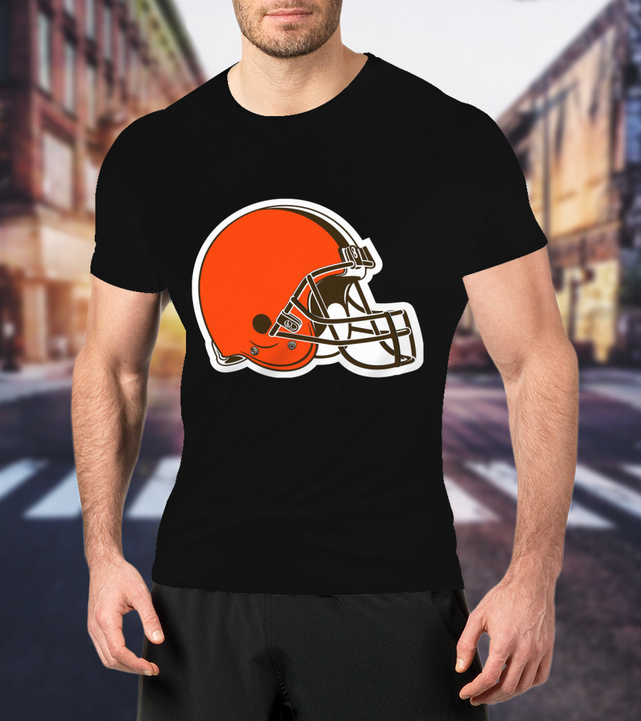 Cleveland Browns Helmet T-Shirt