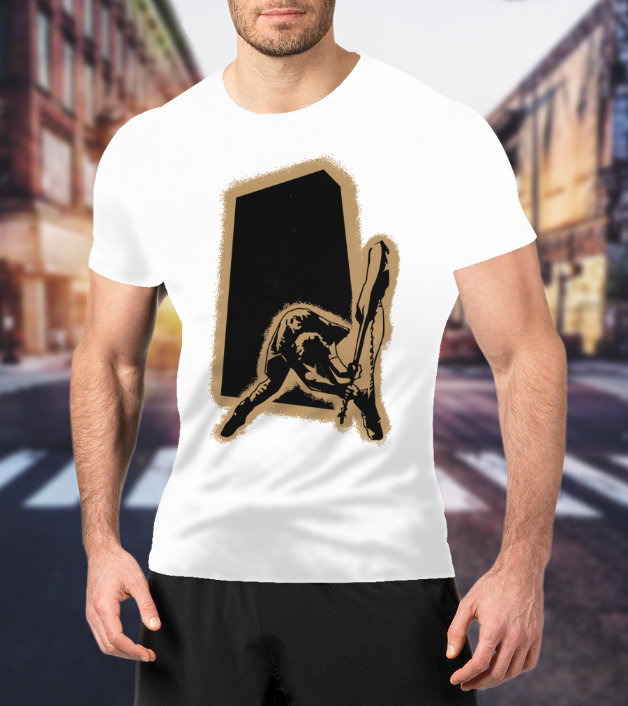 London Calling T.Rex Dinosaur Guitar Smash Iconic T-Shirt