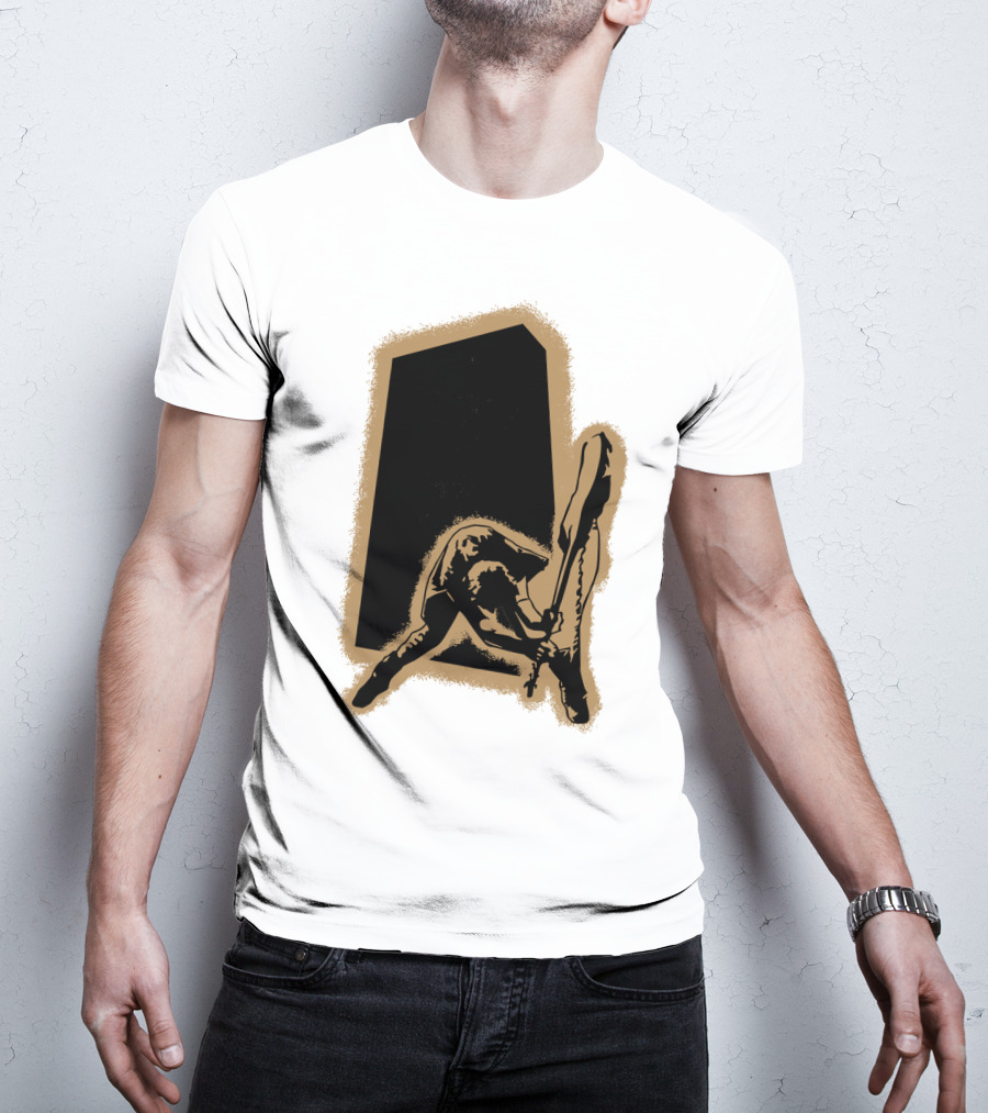 London Calling T.Rex Dinosaur Guitar Smash Iconic T-Shirt