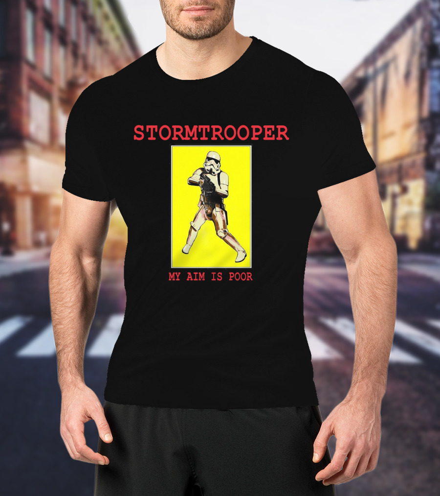 Stormtrooper My Aim Is Poor T-Shirt