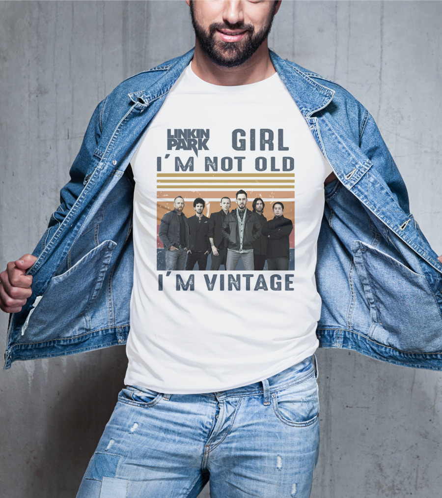 Linkin Park Girl I'm Not Old I'm Vintage T-Shirt