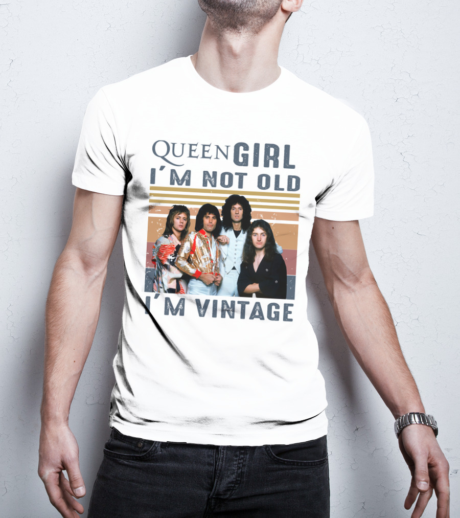 Queen Girl I'm Not Old I'm Vintage T-Shirt