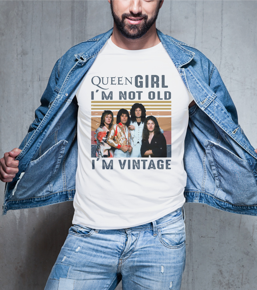 Queen Girl I'm Not Old I'm Vintage T-Shirt