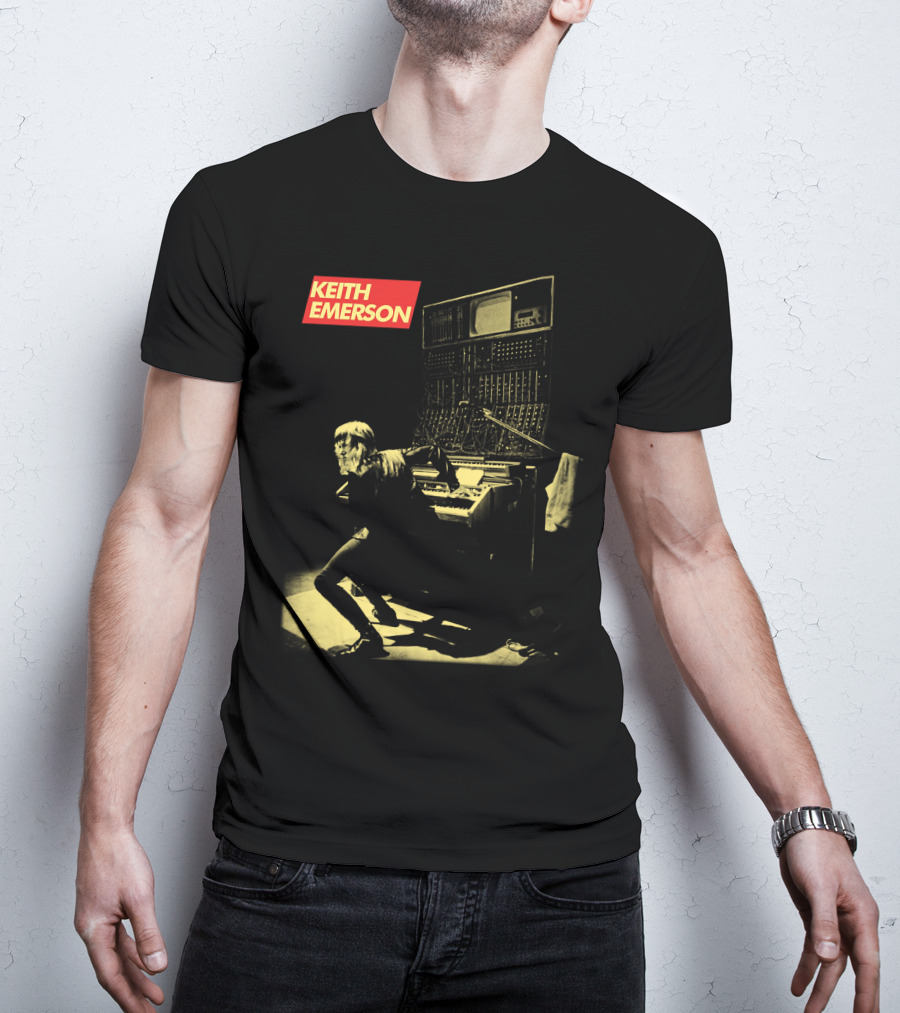 Keith Emerson Vintage Synthesizer Performance T-Shirt