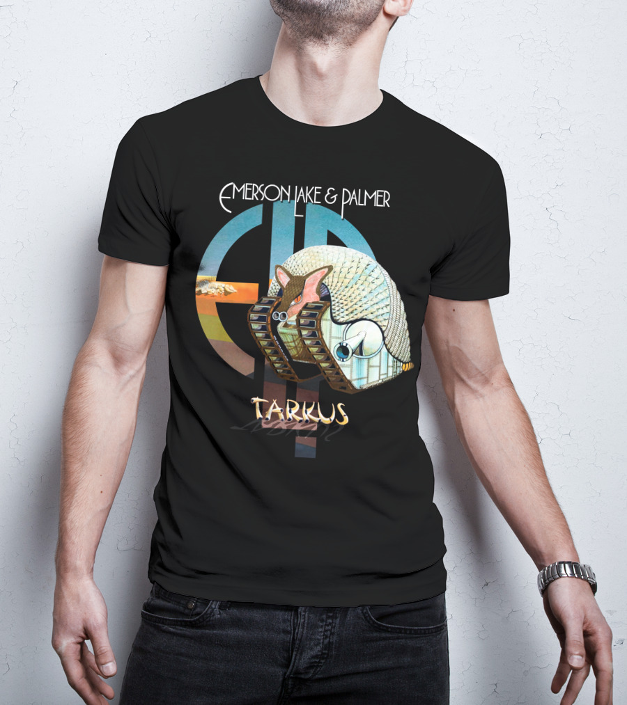 Emerson Lake And Palmer Tarkus Armadillo Tank T-Shirt