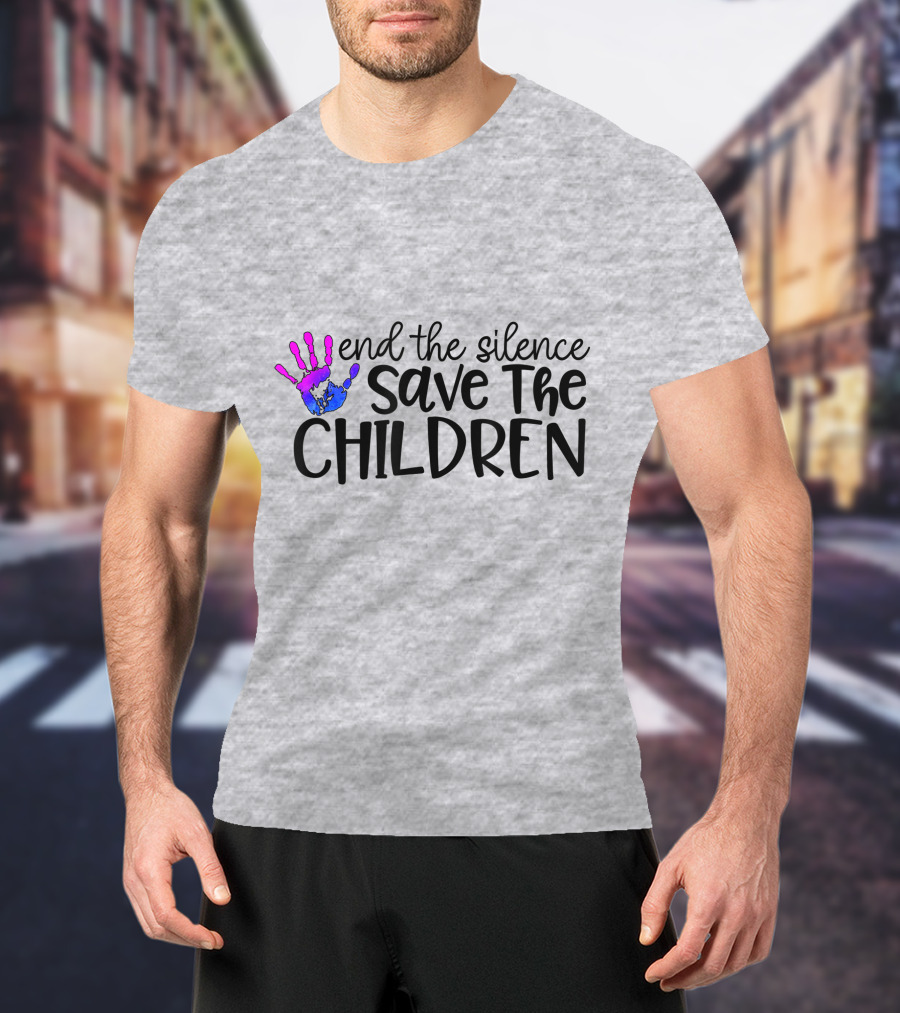 End The Silence Save The Children T-Shirt
