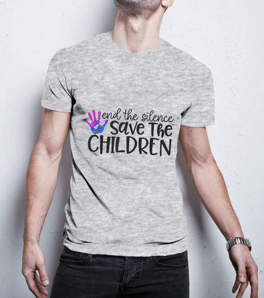 End The Silence Save The Children T-Shirt